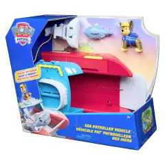 Paw Patrol Sea Patroller Veicolo Di Salvataggio Con Chase - action figures ed accessori