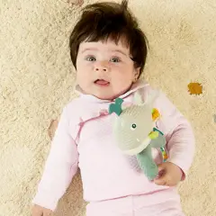 Set Regalo per Neonati: Sonaglio + Copertina Confezione Oceano - accessori