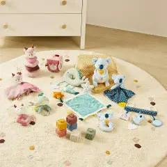 Set Regalo per Neonati: Sonaglio + Copertina Confezione Oceano - accessori