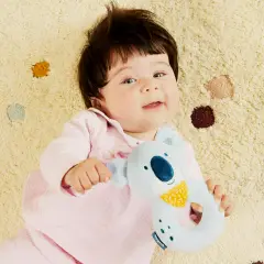 Set Regalo per Neonati: Sonaglio + Copertina Confezione Koala - accessori