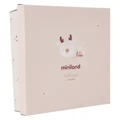 Set Regalo per Neonati: Sonaglio + Copertina Confezione Cervo Rosa - accessori