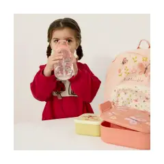 Borraccetta Bambini Con Cannuccia 450 ml Butterfly - pappa