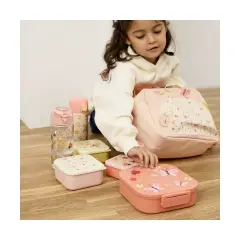 Lunchbox Porta Pranzo 4 Scomparti Butterfly - pappa