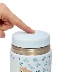 Portapappa Termico In Acciaio Inox Dreamland Orsetto 600 ml - pappa