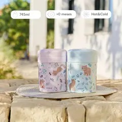 Porta Alimenti Termico Dreamland Orsetto 2 Pezzi - pappa