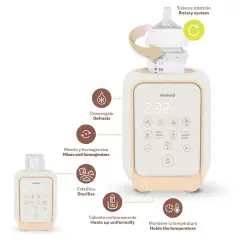 Scaldabiberon E Sterilizzatore 5 In 1 Con Agitatore Warmy Twist - Sicurezza e igiene