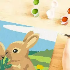 Creart Serie E: Conigli Affettuosi - creatività