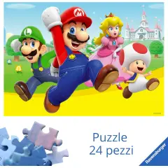 Puzzle 24 Pezzi Giant Super Mario - Puzzle in cartone
