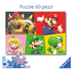 Puzzle 60 Pezzi Giant Super Mario - Puzzle in cartone