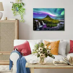 Puzzle 1000 Pezzi Aurora Su Kirkjufell - Puzzle in cartone