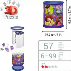 Puzzle 3D Portapenne Toy Story 5 - Puzzle in cartone