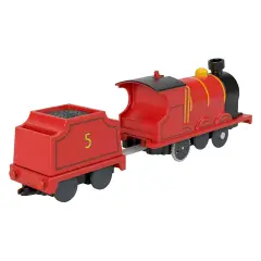 Thomas & Friends - Trenino Motorizzato Locomotiva James - action figures ed accessori