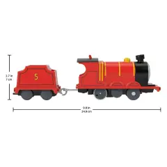 Thomas & Friends - Trenino Motorizzato Locomotiva James - action figures ed accessori