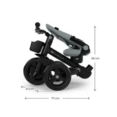 Kinderkraft Triciclo Aveo 2 Plus 6in1 Grey – da 9 Mesi a 5 Anni - Tricicli e primi passi