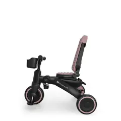 Kinderkraft Triciclo Pieghevole JAZZ 3 Pink – da 9 Mesi a 5 Anni - Tricicli e primi passi