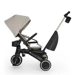 Kinderkraft Triciclo Pieghevole JAZZ 3 Beige – da 9 Mesi a 5 Anni - Tricicli e primi passi