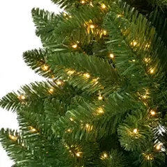 Albero di Natale Luminoso Velkar, 1097 Rami,  Apertura a Ombrello, 400 Led, Altezza 210 cm - alberi