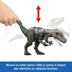 Jurassic World Rebirth Predatori Giganti Chilantaisaurus - action figures ed accessori