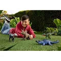 Jurassic World Rebirth Predatori Giganti Chilantaisaurus - action figures ed accessori