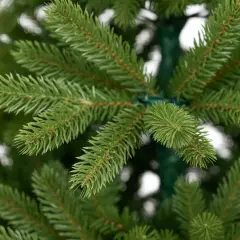 Albero di Natale Whisper 100% PE Ultra-Realistico, 891 Rami a 5 Punte, Altezza 180 cm - alberi