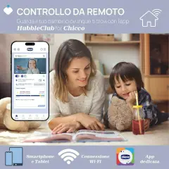 Baby Monitor WiFi Smart AI 2K UHD Notturno - interfono videomonitor