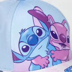 Cappellino Stitch 53cm Azzurro E Rosa - regalo e gadget valigeria