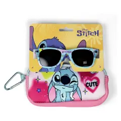 Stitch Occhiali Da Sole Con Custodia - regalo e gadget valigeria