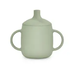 Tazza Evolutiva Per Bambini In Silicone 3 In 1 Verde Suavinex - biberon e accessori