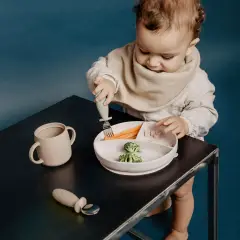 Tazza Evolutiva Per Bambini In Silicone 3 In 1 Rosa Suavinex - biberon e accessori