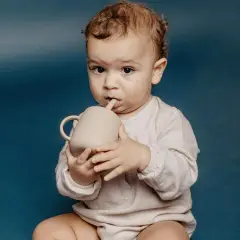 Tazza Evolutiva Per Bambini In Silicone 3 In 1 Rosa Suavinex - biberon e accessori