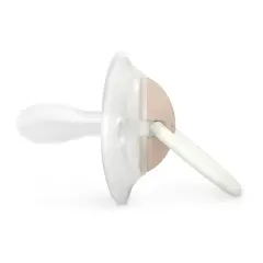 Succhietto Per La Notte Con Tettina In Silicone - Si Illumina Al Buio 2 Pezzi Rosa 0/6m - ciucci