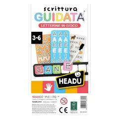 Scrittura Guidata Letterine in Gioco Prescrittura Alfabeto Headu - Associazioni e tombole