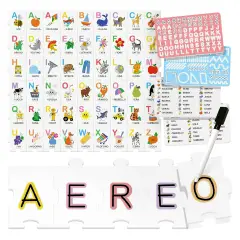 Scrittura Guidata Grande Alfabetiere Prescrittura Headu - Associazioni e tombole