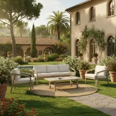 Salotto Kalimera Timber Set 4 Pezzi Outdoor Bizzotto - set e salotti