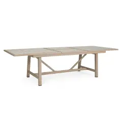 Set Tavolo Kalimera Timber Allungabile + 6 Poltrone Bizzotto - tavoli, sedie e poltroncine