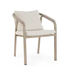 Set Tavolo Kalimera Timber Allungabile + 6 Poltrone Bizzotto - tavoli, sedie e poltroncine