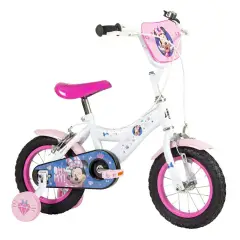 Bicicletta Bambina 12" Minnie Con Rotelle - biciclette bambini