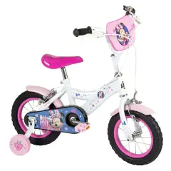 Bicicletta Bambina 12" Minnie Con Rotelle - biciclette bambini