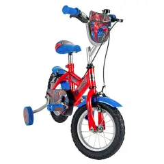 Bicicletta Bambino 12" Spiderman Con Rotelle - biciclette bambini