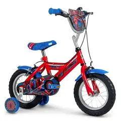 Bicicletta Bambino 12" Spiderman Con Rotelle - biciclette bambini