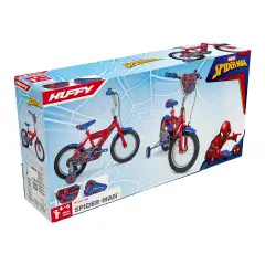 Bicicletta Bambino 14" Spiderman Con Rotelle - biciclette bambini