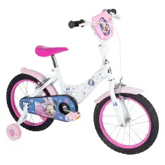 Bicicletta Bambina 16" Minnie Con Rotelle - biciclette bambini