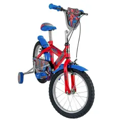 Bicicletta Bambino 16" Spiderman Con Rotelle - biciclette bambini