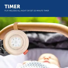 Suzy Deluxe Macchina Rumore Bianco Neonati – 14 Suoni, Sensore Pianto, USB-C - Primi giochi