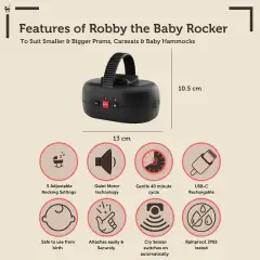 Baby Rocker Robby Dondola E Culla Il Passeggino - accessori