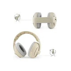Cuffie Antirumore Per Bambini Beige - Primi giochi