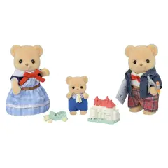 Sylvanian Families Famiglia Orso Biscotto - collezionabili bambina