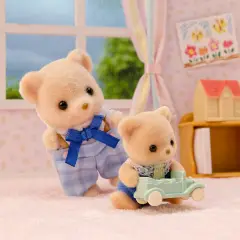 Sylvanian Families Famiglia Orso Biscotto - collezionabili bambina