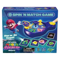 Super Mario Galaxy Spin 'N Match Game - Ruota E Abbina L'Immagine - Giochi di società