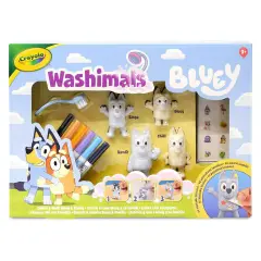 Washimals Pets - Set Con Adesivi Lavabili Bluey - creatività